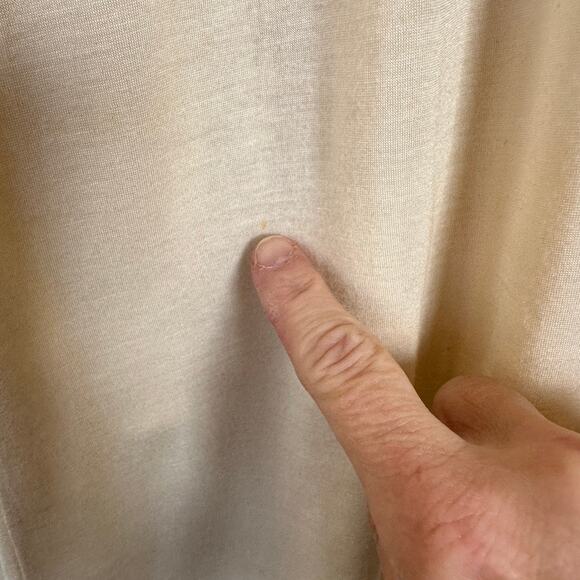 Free People Beaded Embellished Shoulder Oversized Top Scoop Neck SMALL - Picture 6 of 12